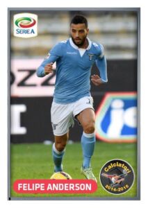 Felipe Anderson figurina Panini