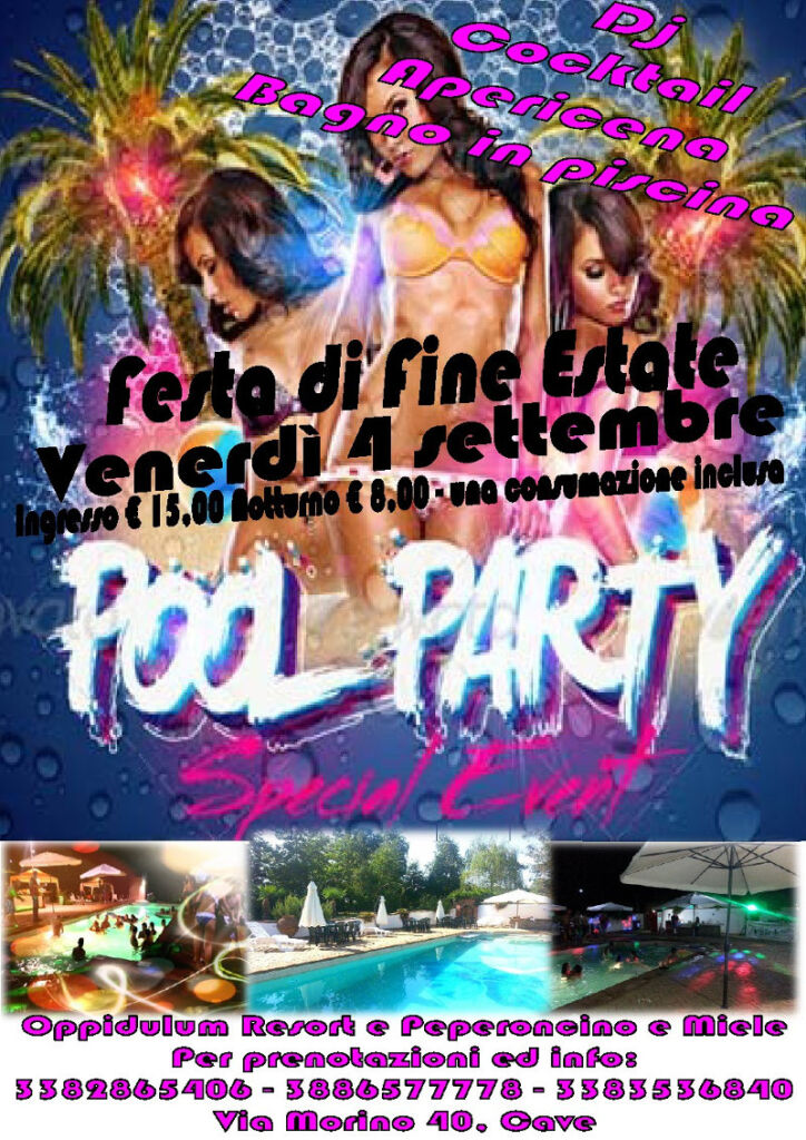 pool party peperoncino e miele