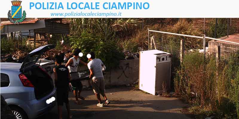 Furbetti dell'immondizia a Ciampino 3