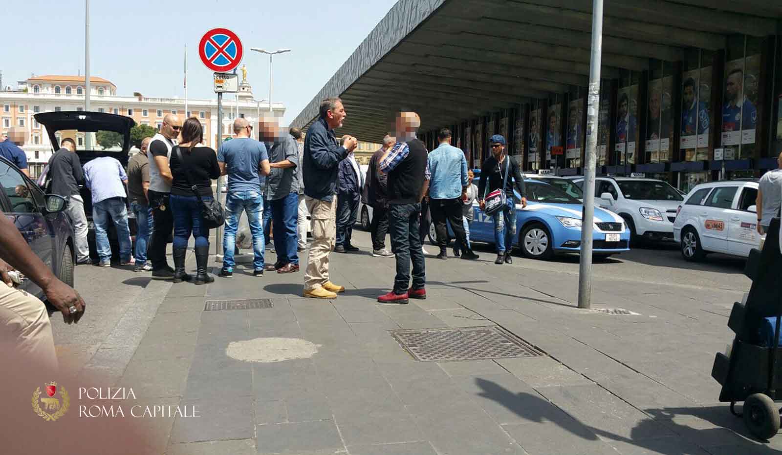 Controlli di taxi e Ncc a Termini 2