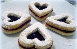 ricetta del giorno - biscotti di san valentino