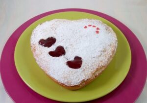 ricetta del giorno - crostata di san valentino