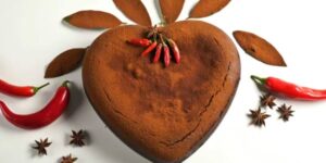 ricetta del giorno - cuore cioccolato e peperoncino