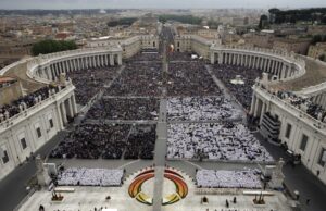 Canonizzazione papi piazza