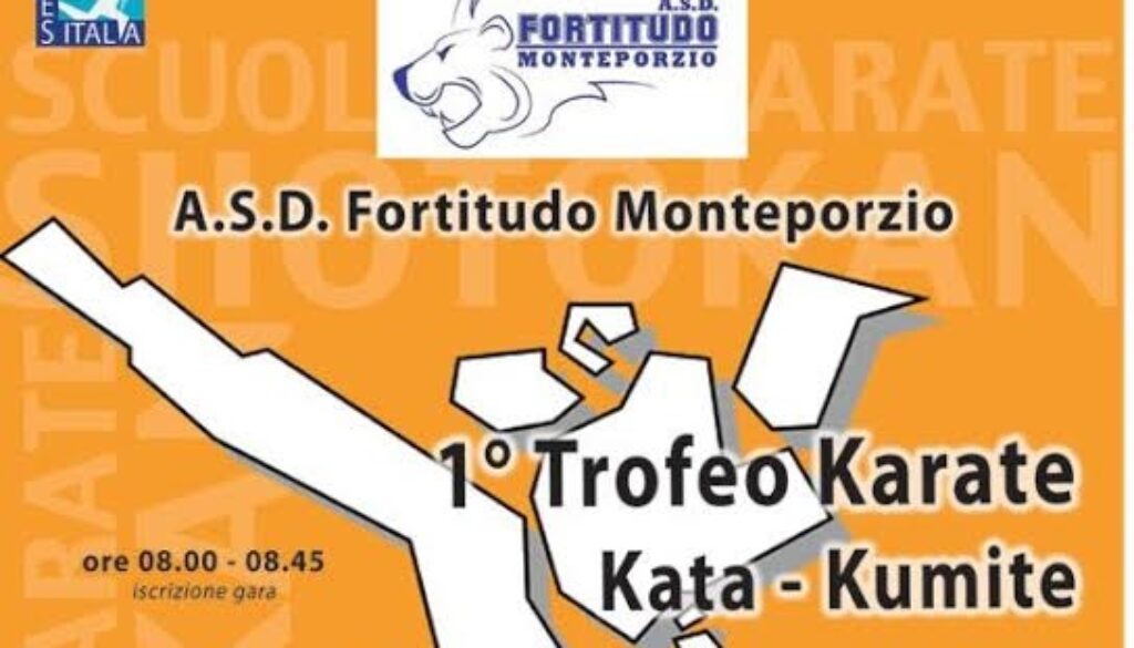 Trofeo di karate kata e kumite Fortitudo Monteporzio