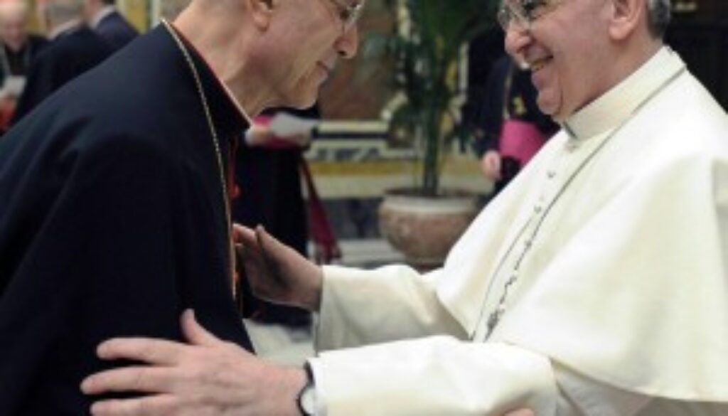 bertone e bergoglio