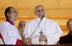 Il nuovo Papa Jorge Mario Bergoglio con il nome di Francesco I