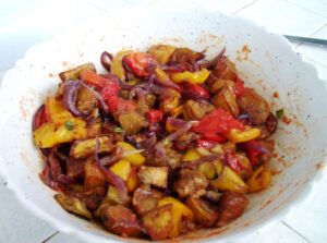 ricetta del giorno - peperonata
