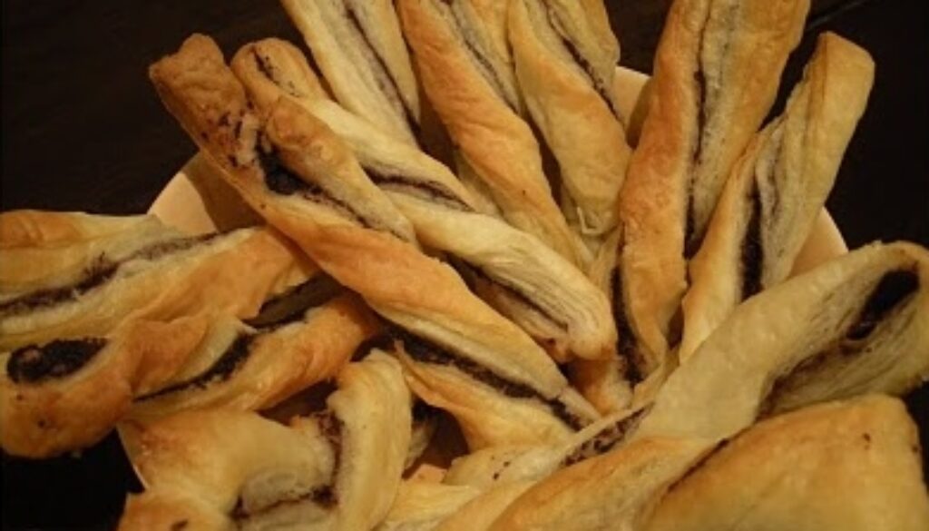 torciglioni di sfoglia - ricetta del giorno