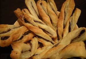 torciglioni di sfoglia - ricetta del giorno