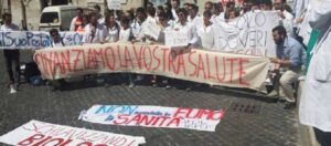 flash mob dei giovani medici
