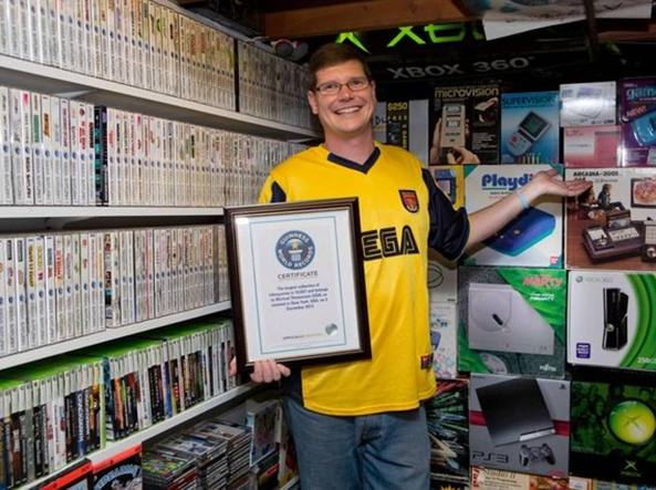 La collezione più grande di videogame è in Vendita, il proprietario si sposa La collezione più grande di videogame è in Vendita, il proprietario si sposa