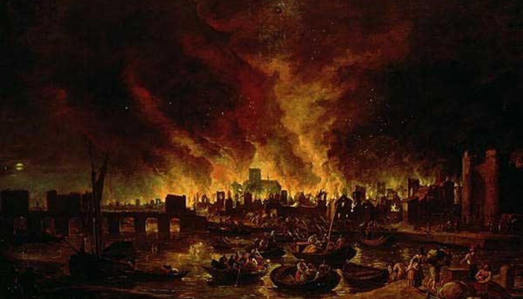 Grande incendio di Londra del 1666