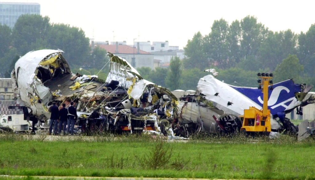 il disastro di Linate