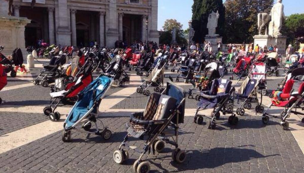 io sto con i passeggini