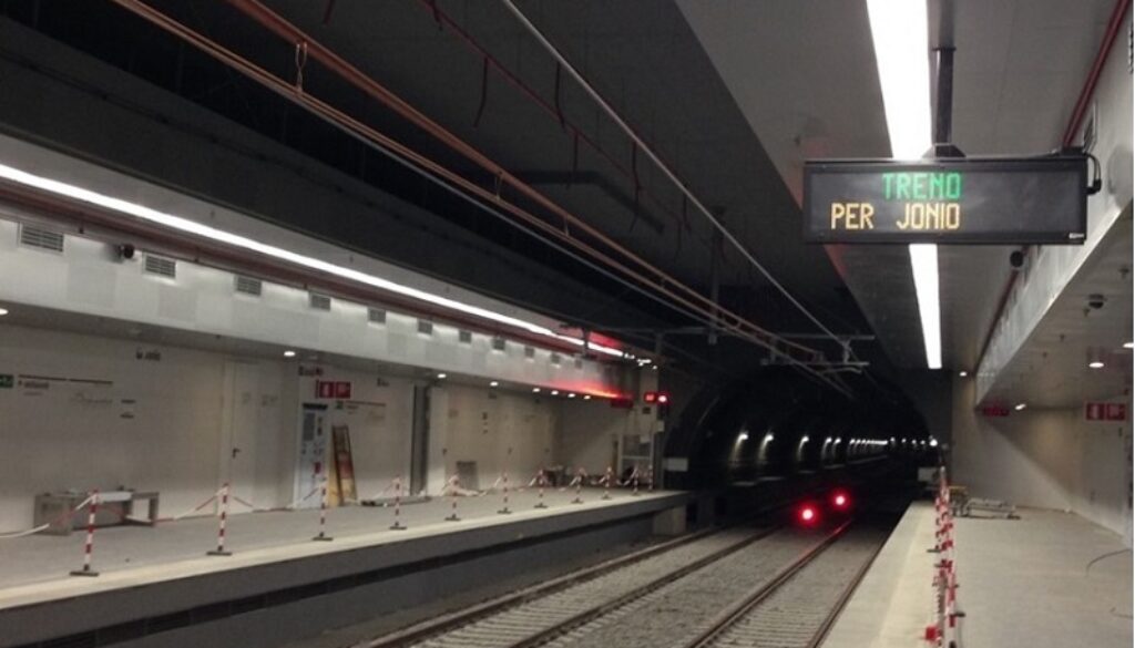 apertura stazione jonio della metro B il 21 aprile
