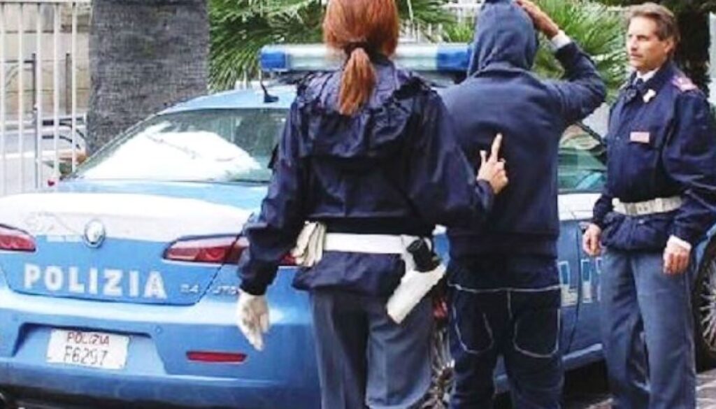 controlli anticrimine della Polizia al Prenestino