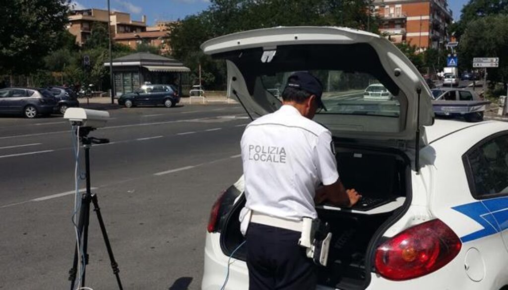 controlli della Polizia Locale di Ciampino
