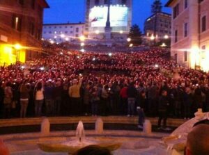 flash mob docenti contro Buona Scuola flash mob docenti contro Buona Scuola