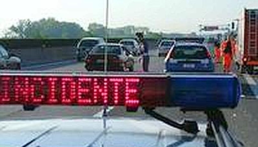 incidente sulla Roma-Civitavecchia altezza Santa Severa