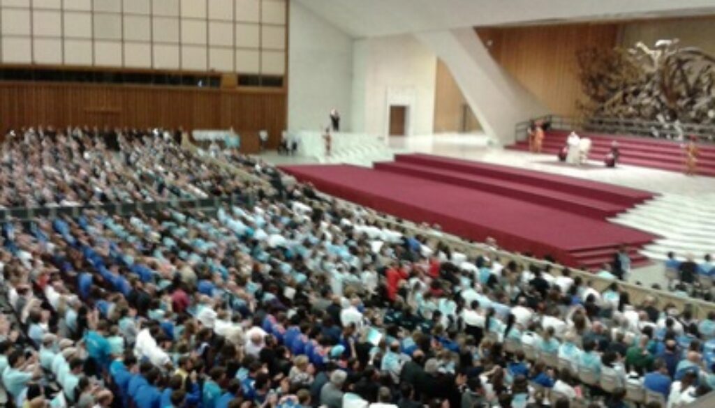 Polisportiva Lazio da papa Francesco Vaticano