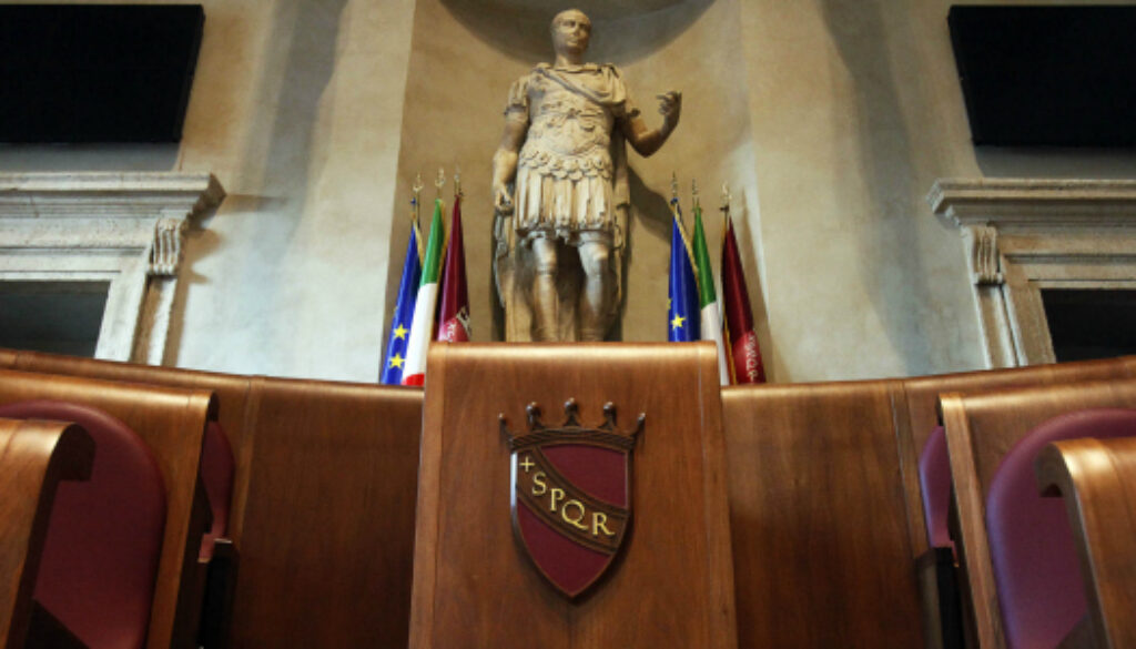 Rissa in Campidoglio Onorato Peciola