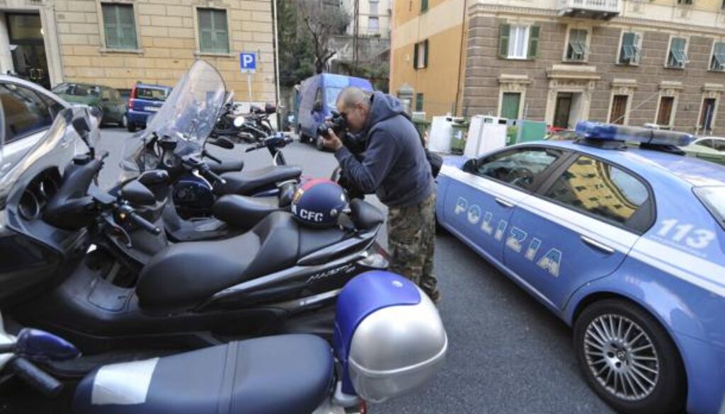 polizia rilievi motorio