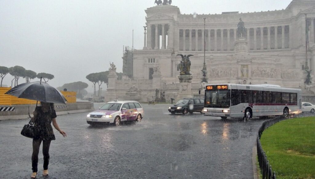 Maltempo a Roma