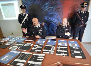campo nomadi di Zagarolo  refurtiva 100mila euro
