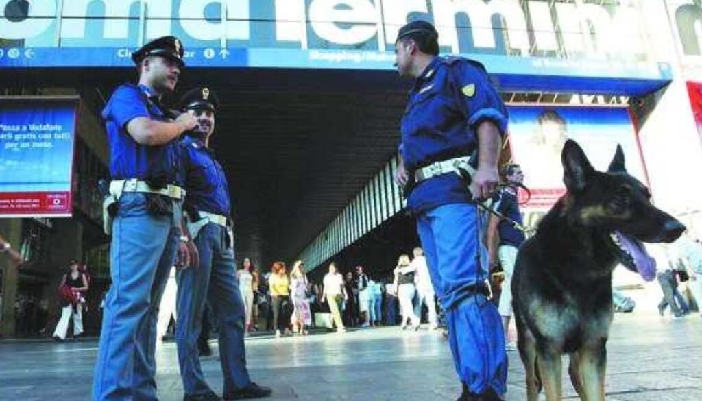 controlli straordinari della Polizia a Termini