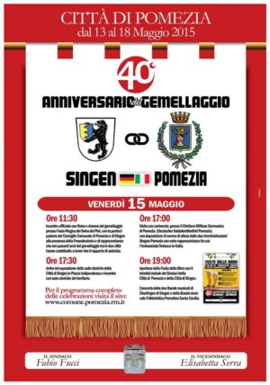 gemmellaggio pomezia-singen