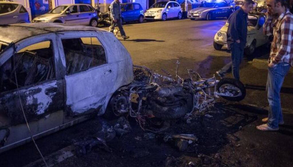 incendio in zona Trionfale