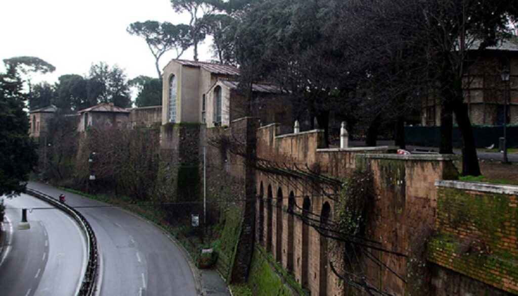 lavori sul Muro Torto
