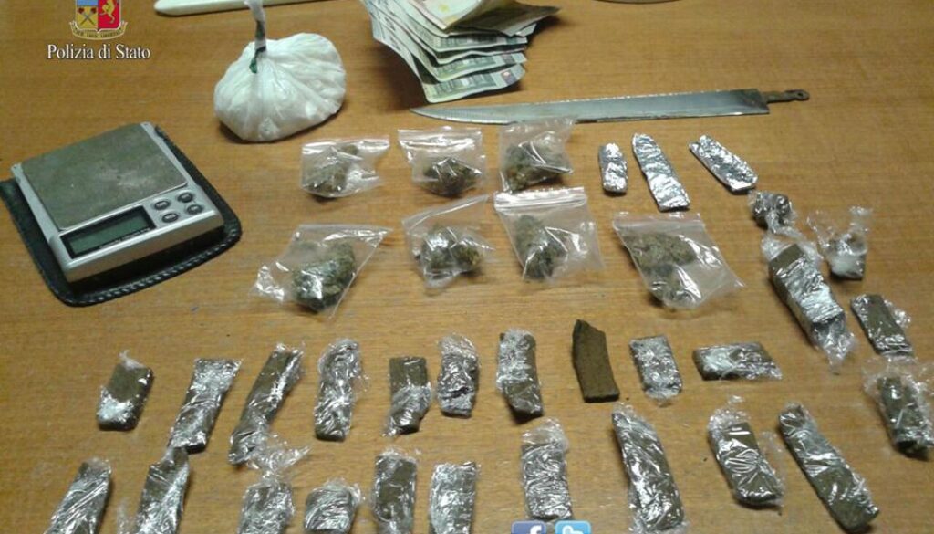 nascondeva droga in un appartamento al Casilino
