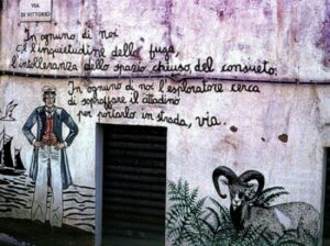 Scrivere sui muri: Poesia murale