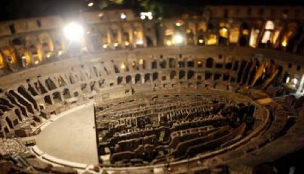 Franceschini piano arena Colosseo