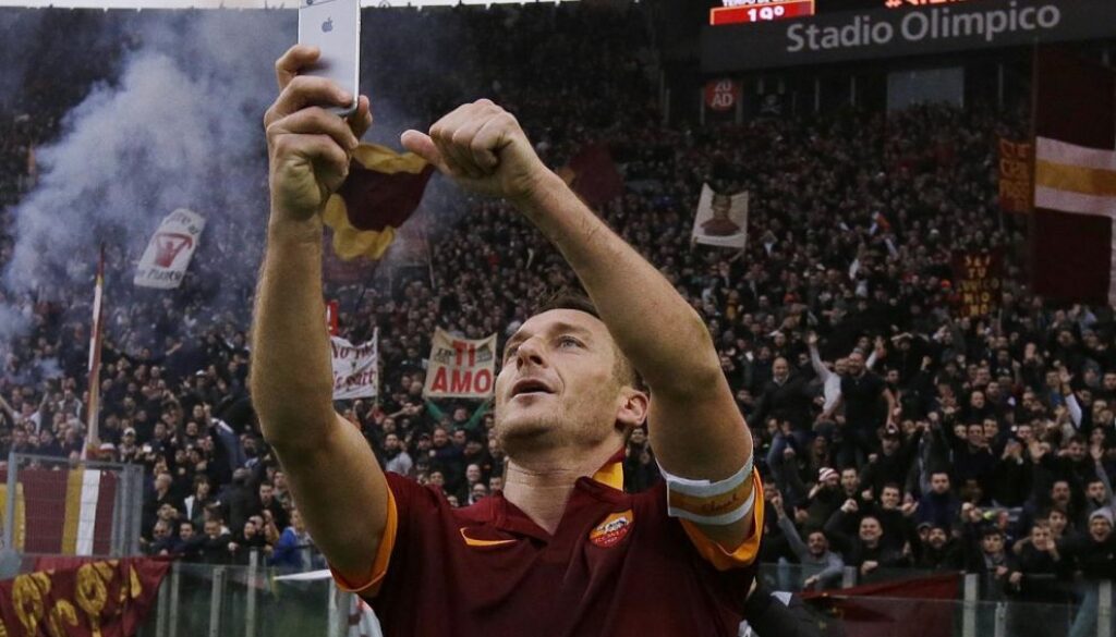 Totti selfie