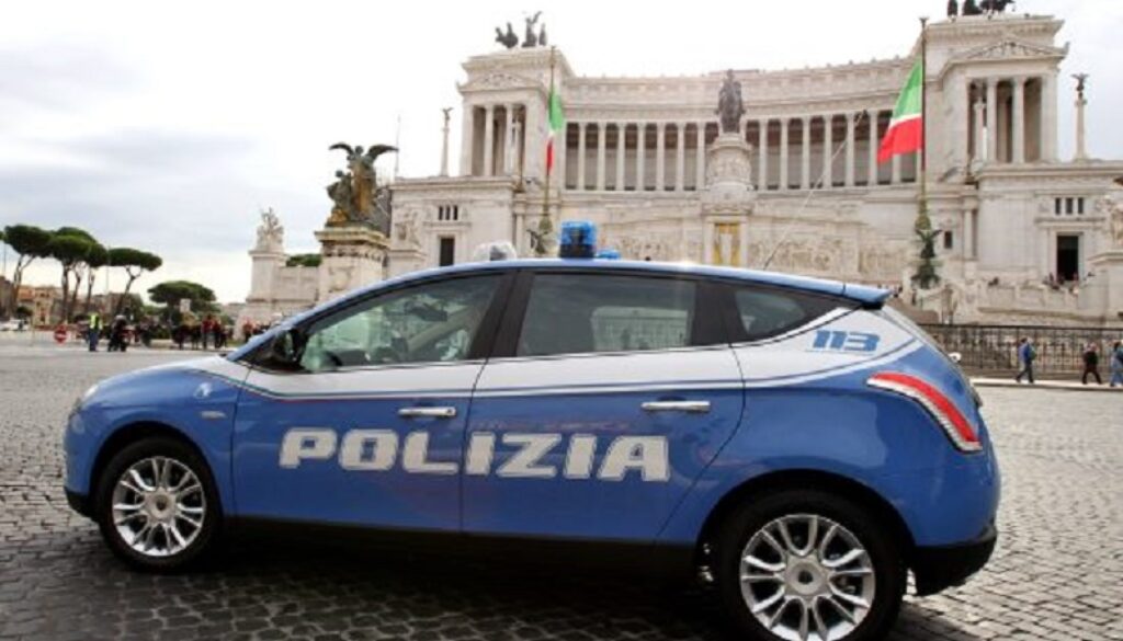 controlli della Polizia di Stato al Centro