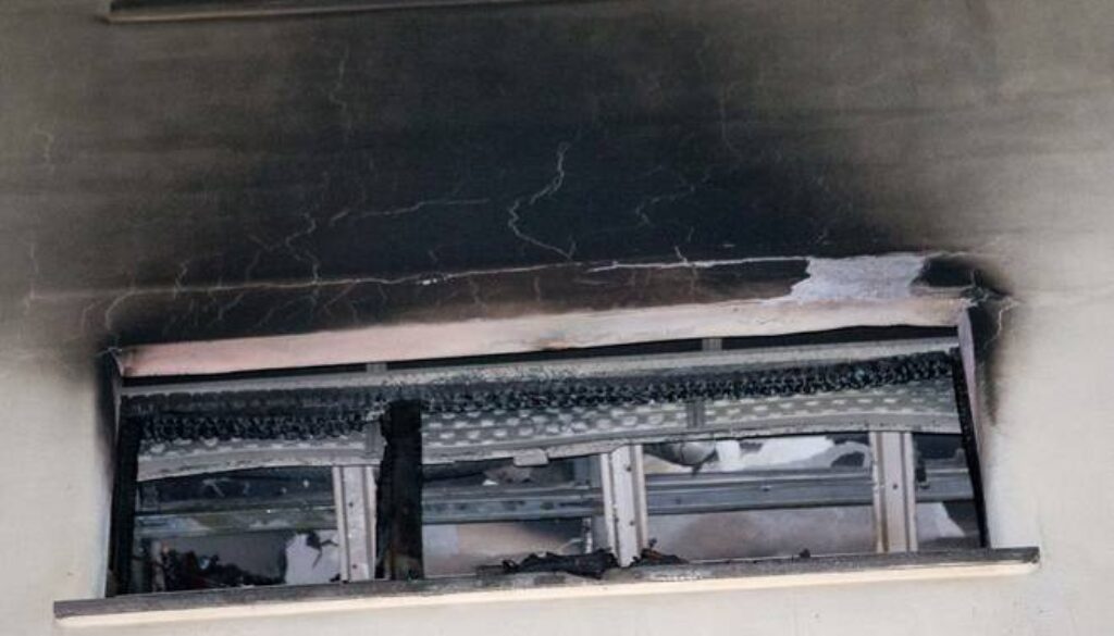 incendio in un appartamento in zona Trionfale