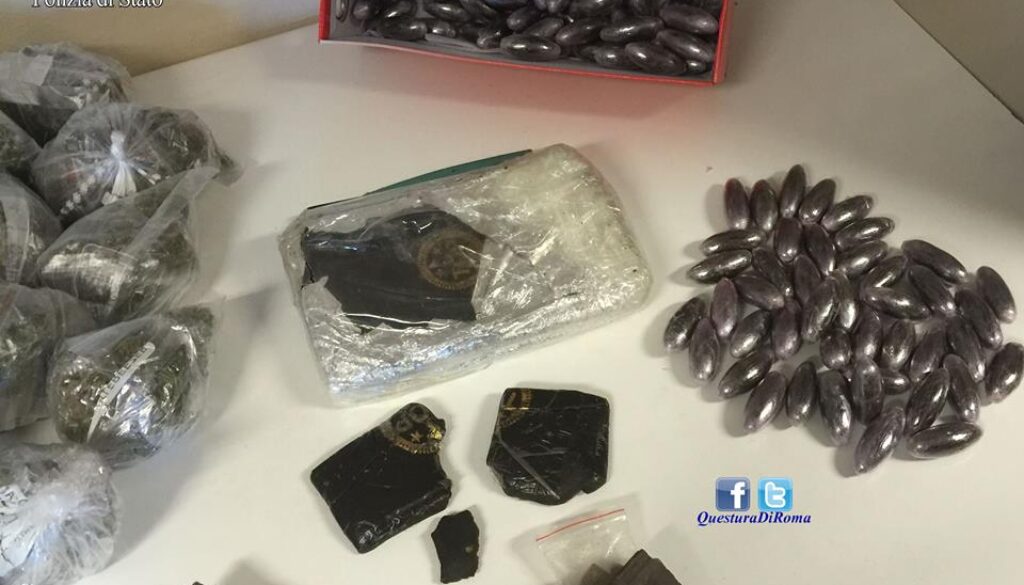 nascondeva droga in un garage a Torre Gaia