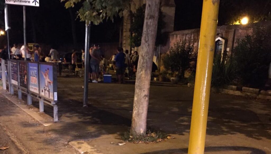 Mensa clandestina a Piazza Carpegna