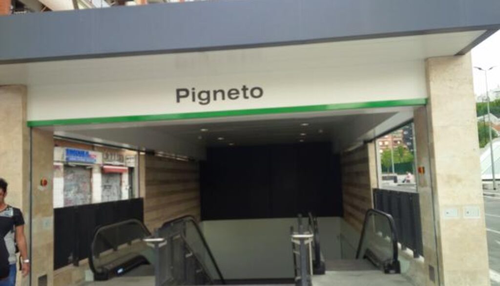 atto vandalico nella stazione Pigneto della Metro C