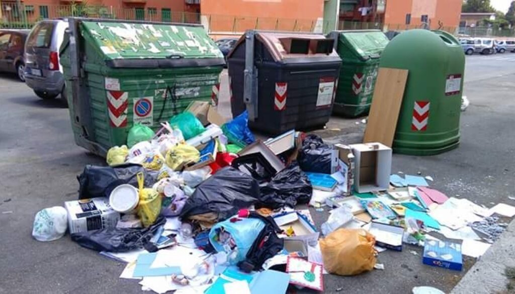 via Pomona segnalazione Altra Destra Municipio IV  zona Pietralata