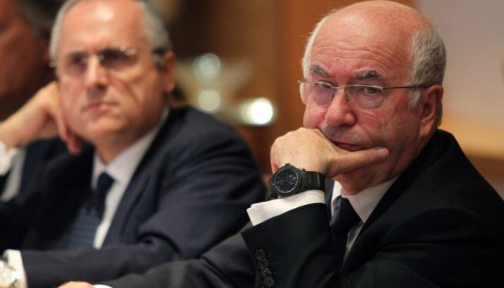 Lotito e Tavecchio Lazio