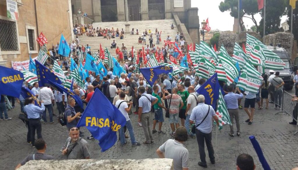 lavoratori Atac Campidoglio 3