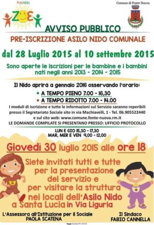 nido fonte nuova