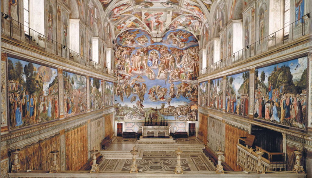 Cappella Sistina inaugurazione
