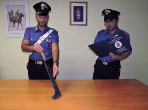 Cerca di colpire madre e fratello con una roncola a Genzano