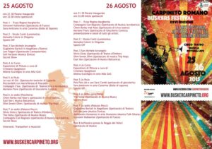carpineto busker festival