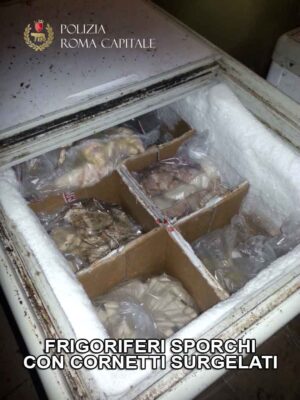 scoperte muffe e trappole per topi in un bar ai Parioli